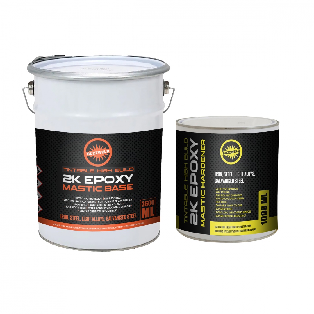 2K Epoxy  High Build Tintable Primer zinc rich 5L